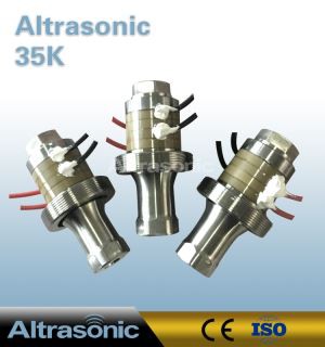 Trawsnewidydd Ultrasonic Math Amnewid Telsonic 35K ar gyfer Weldio