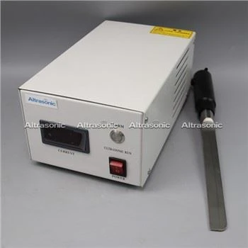 Torrwr Bwyd Ultrasonic 28K 500w â llaw a Ddefnyddir Ar gyfer Cig Cacen Caws