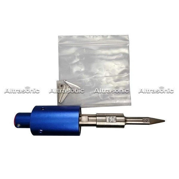Ultrasonic Plastic Cutter 30kHz Handheld In PVC PP PE