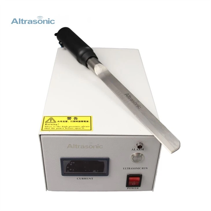 Peiriant Torri Cutter Bwyd Ultrasonic Llaw 28Khz Ar gyfer Ystafell Gacen