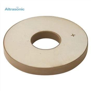 Diwydiant Ultrasonic Transducer Piezoelectric Cerameg Piezo 15kHz 60 * 30 * 10mm